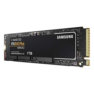 Samsung MMZ-V7S1T0BW 970 EVO Plus 1 TB PCIe NVMe M.2 (2280) Unidad interna de estado sólido (SSD), Negro (Black)