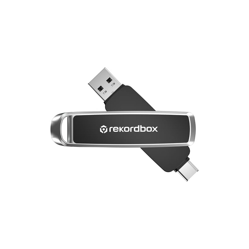 SanDisk DJ Unidad Flash 512GB (Pioneer DJ y AlphaTheta Compatible, Dos Conectores con USB-A y USB-C de Alto Rendimiento, hasta 1