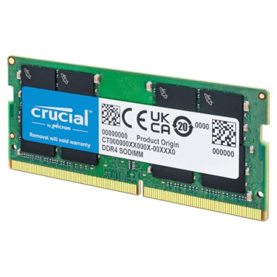 Crucial RAM DDR4 8GB 3200MHz SODIMM CL22, Memoria para Ordenador Portátil/Laptop, Mini PC (o 2933MHz / 2666MHz) - CT8G4SFRA32A