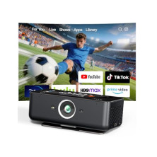 Estelle One Proyector 4K con 64GB Almacenamiento, Batería Integrada, Android 12, 5,99" Pantalla Táctil, Inteligente Portátil, Au