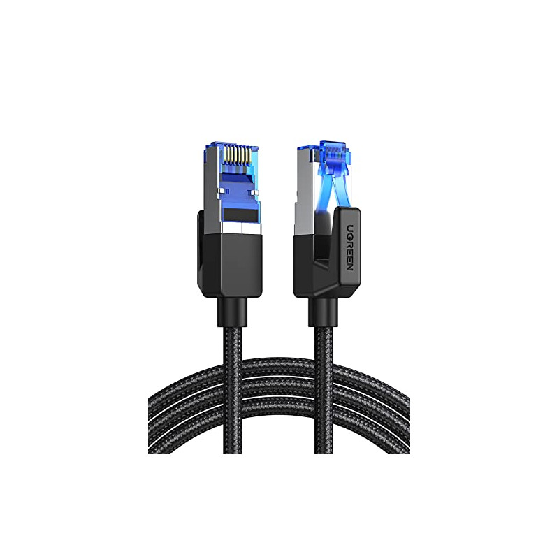 UGREEN Cat 8 Cable Ethernet Red RJ45 Super Velocidad 40Gbps 2000MHz (1M)