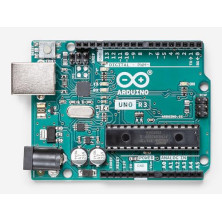 Arduino UNO Rev3 [A000066] - Placa de Desarrollo versátil con microcontrolador ATmega328P, Compatible con Arduino IDE, Ideal par