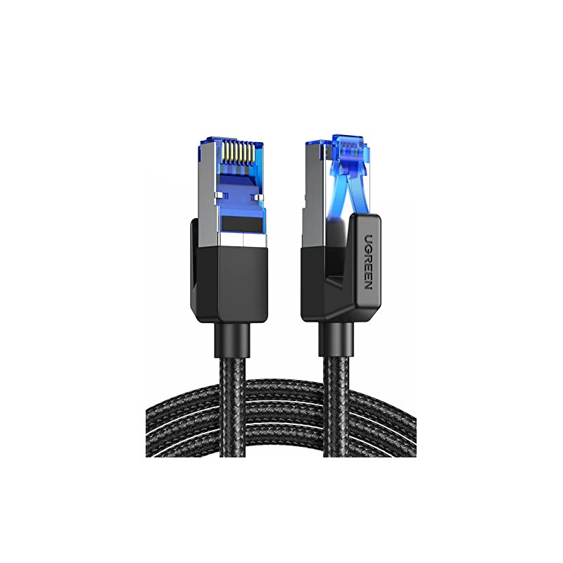 UGREEN Cat 8 Cable Ethernet Red RJ45 Super Velocidad 40Gbps 2000MHz (2M)