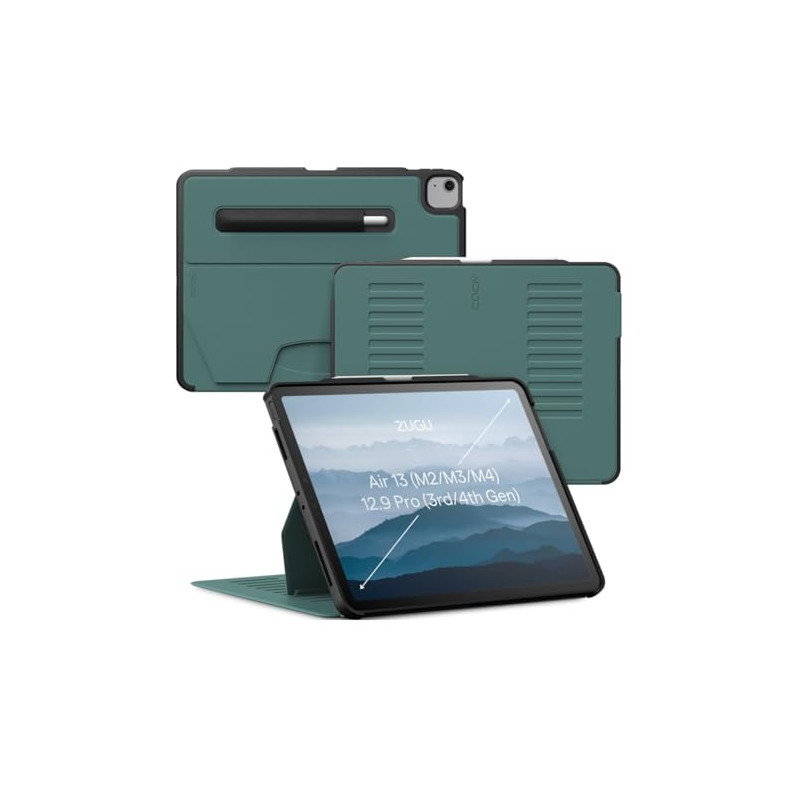 ZUGU Case Funda para iPad Air 13 M2/M3/M4 iPad Pro 12.9 Gen 3/4 [Pino]