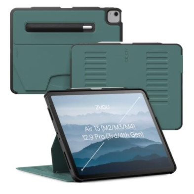 ZUGU Case Funda para iPad Air 13 M2/M3/M4 iPad Pro 12.9 Gen 3/4 [Pino]