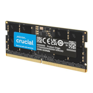 Crucial RAM DDR5 64GB 5600MHz SODIMM, Memoria para Ordenador Portátil/Laptop, Mini PC (o 5200MHz / 4800MHz) CL46 - CT64G56C46S5
