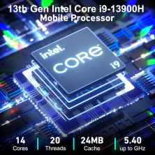 GEEKOM Mini PC Mini IT13, Mini computadora Intel i9-13900H (14 núcleos, 20 subprocesos, hasta 5,4 GHz), Computadora de