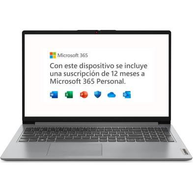 Lenovo IdeaPad 1 Gen 7 - Ordenador Portátil 15.6" FullHD (AMD Ryzen 3 3250U, 8GB RAM, 256GB SSD, AMD Radeon Graphics, Windows 11