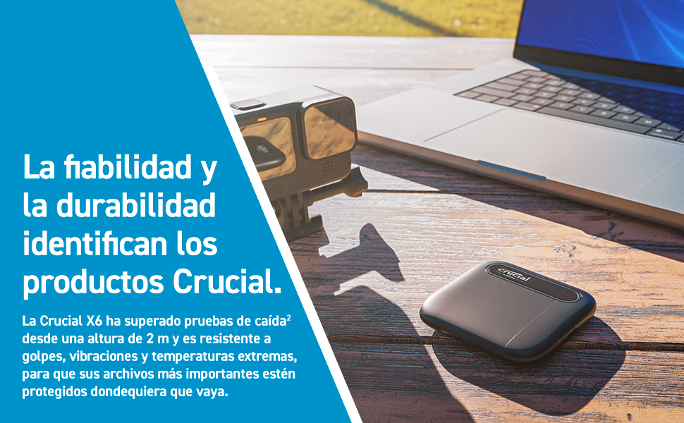 SSD Portátil Crucial X6